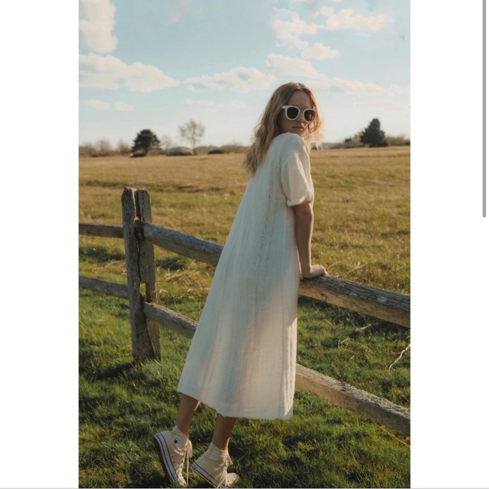 Free People Endless Summer Calypso Maxi Tee Tunic Coverup Dress